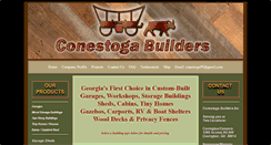 Desktop Screenshot of conestogabuilders.com